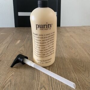 Philosophy Purity Made Simple One Step Facial Cleanser 32 oz With Pump